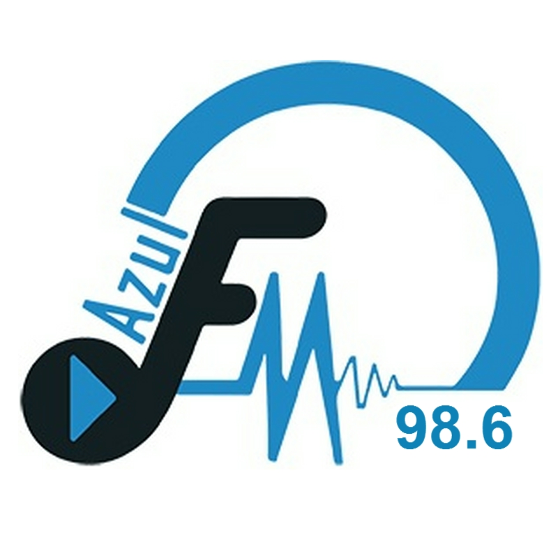 Azul FM 98.6 Logo
